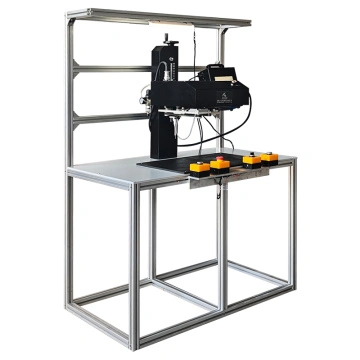 Large Format Inline Pneumatic Dot Peen Marking Machine